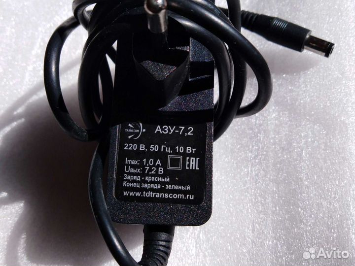 Зарядка для фонаря азу-7, 2