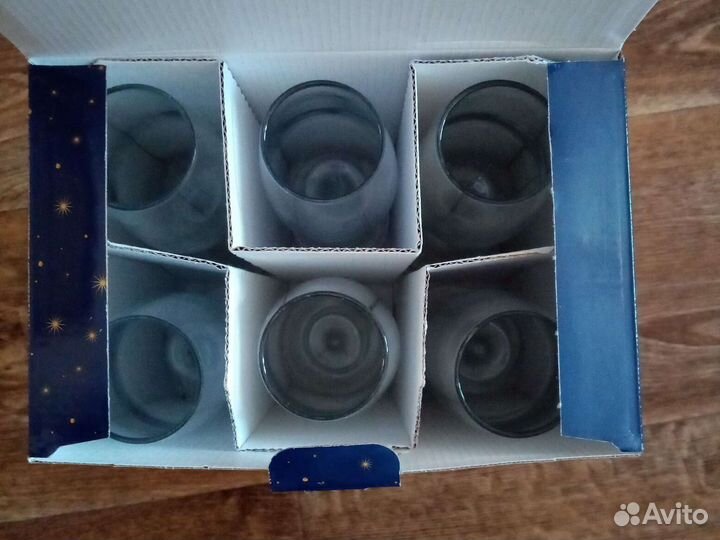 Набор бокалов 6 шт. новый