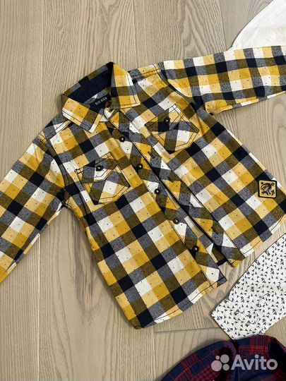 Рубашки на мальчика 92-98