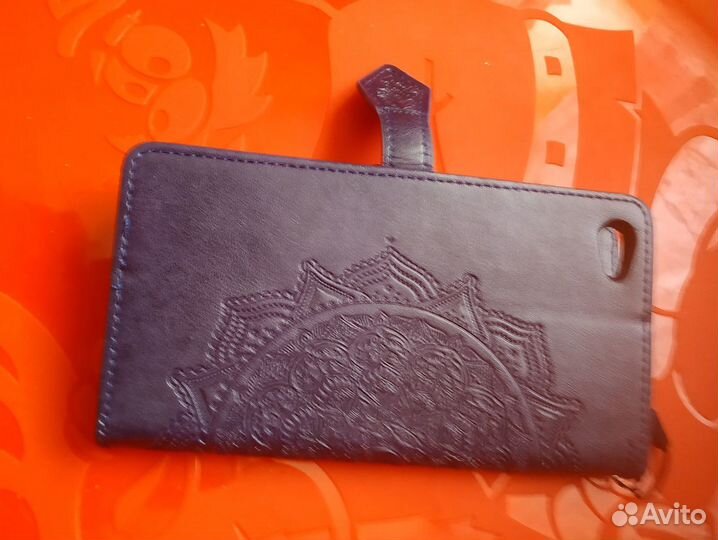 Кожаный чехол на телефон xiaomi redmi note 5a