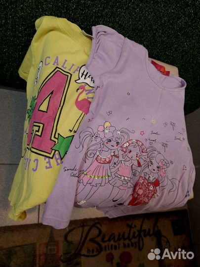 Пакет вещей на девочку 128 см
