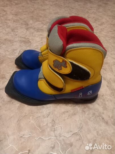 Лыжные ботинки marax kids 32 размер