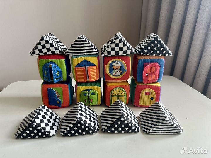 Развивающие мягкие кубики K's Kids