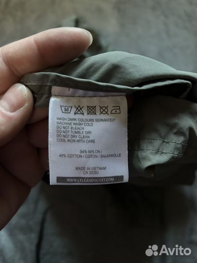 Lyle scott ветровка