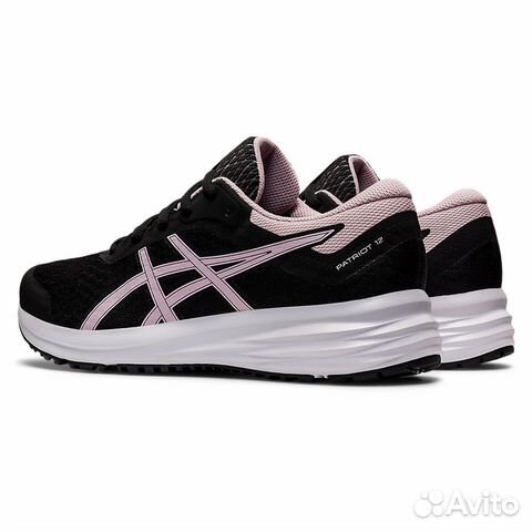 Asics patriot 12 (W) Кроссовки беговые женские Чер