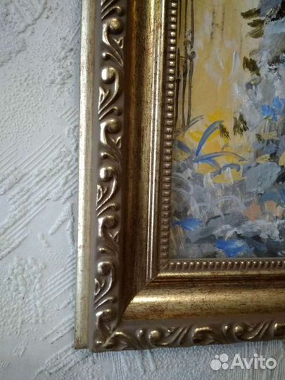 Картина масло береста