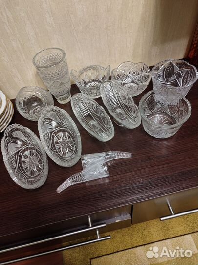 Посуда СССР хрусталь