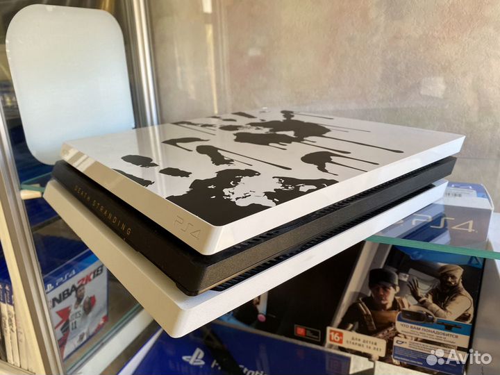 Sony PS4 Pro Death Stranding + Игры