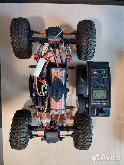 Машинка Remo Hobby Mountain Lion 4WD+4WS RH1072