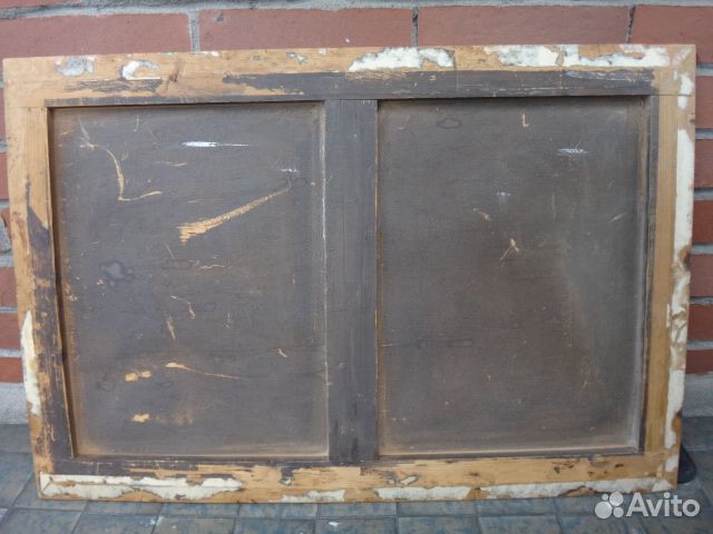 Большая старинная картина Bakst