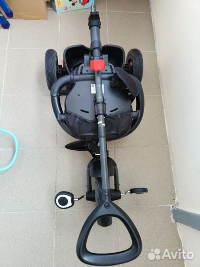 Детский велосипед трехколесный с ручкой