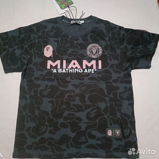 Футболка Bape x inter miami