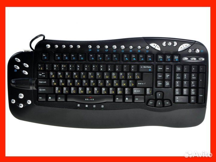 Клавиатура (PC/2) 780L c разъемом USB на ней