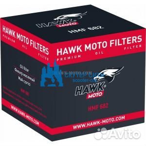 Фильтр масляный hawk moto HF682 (Арт.HMF682) (пр-л