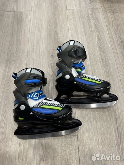 Коньки раздвижные Larsen размер 30-33