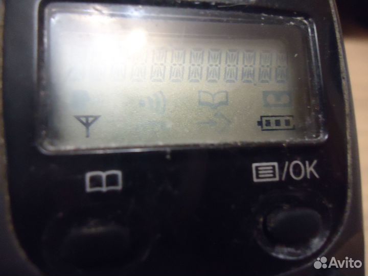 Цифровой, без проводной телефон с базой