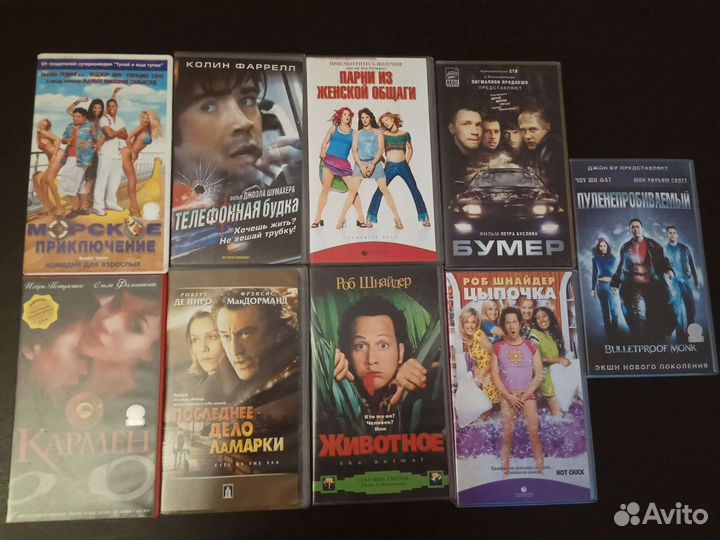 Видеокассеты VHS черепашки и др