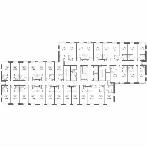 Апартаменты-студия, 21,7 м², 6/21 эт.