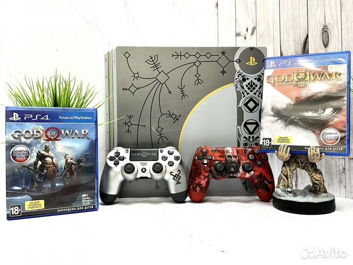 Sony PS4 Pro Limited Edition + God of war