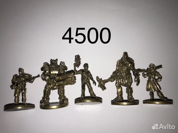 Бронзовые фигурки солдатики статуэтки