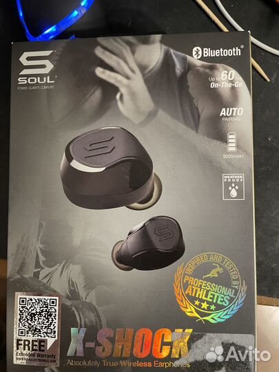 Наушники Soul X-Shock black идеал