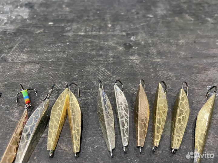 Зимние блесны ручной работы маропедка