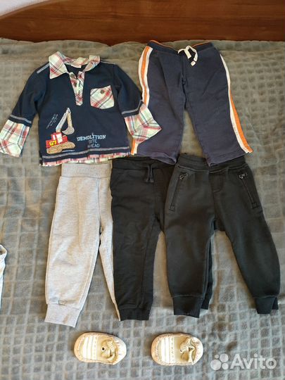 Вещи пакетом для мальчика 86 размер