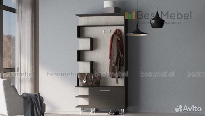 Тумба с вешалкой Феерия BMS