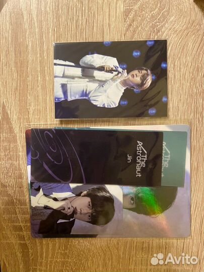 Предзаказки Джин бтс, карта к пину