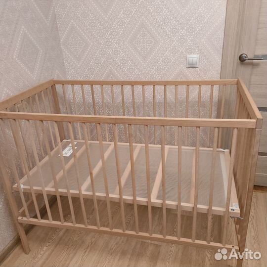 Детская кроватка IKEA сниглар