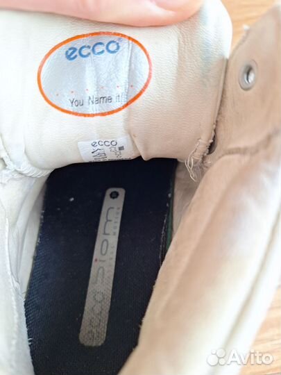 Ботинки демисезонные ecco