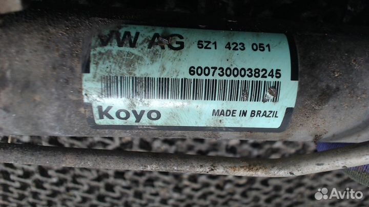 Рейка рулевая с г/у Volkswagen Fox, 2005