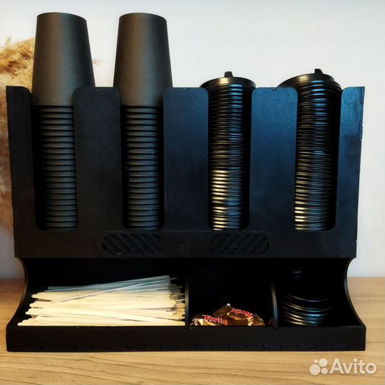 Органайзер барный под стаканчики кофе с собой