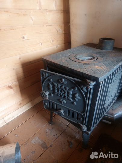 Печь буржуйка чугунная