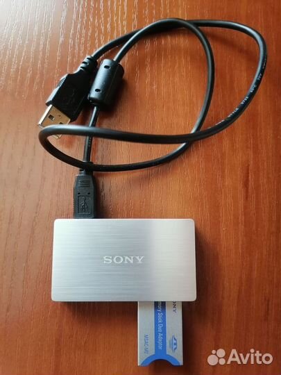 Картридер Sony MRW62E-T +Memory Stick Duo Adapter