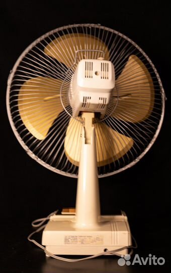 Винтажный настольный вентилятор 70-х годов Hitachi