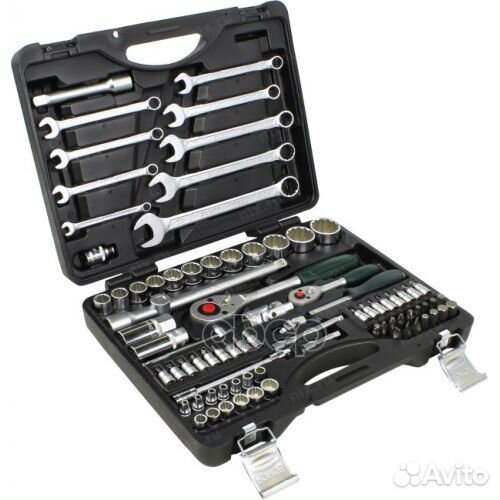 1/4, 1/2, Набор инструментов 82 пр. 6-гран. SL