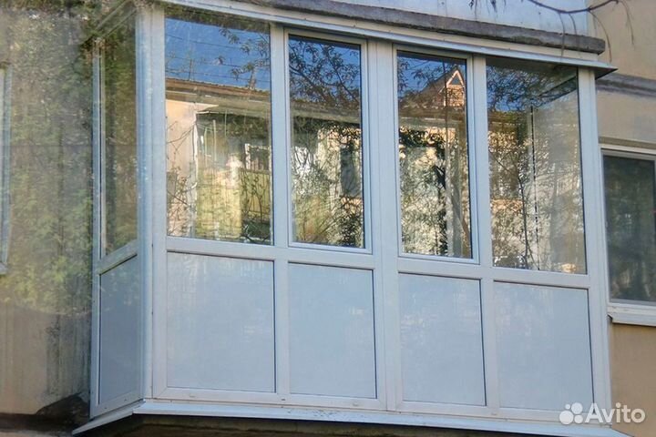 Остекление, утепление балконов лоджий веранд