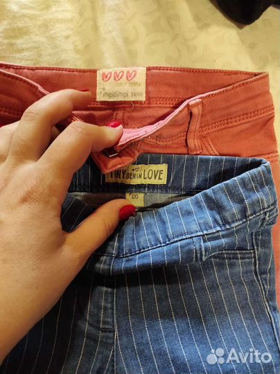 Пакет вещей на девочку 68,74-80