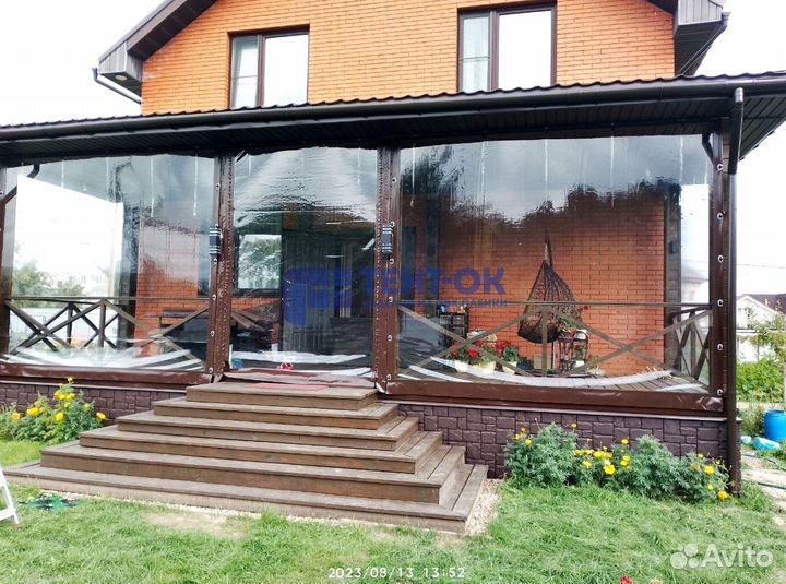 Мягкое стекло для беседок