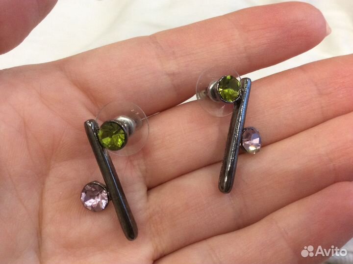 Бижутерия бусы и серьги