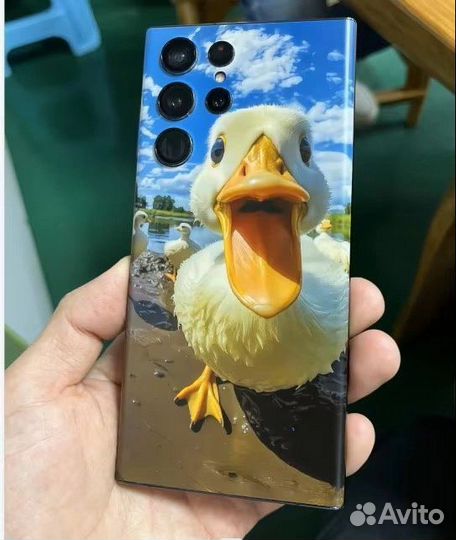 Наклейка с вашим фото на телефон