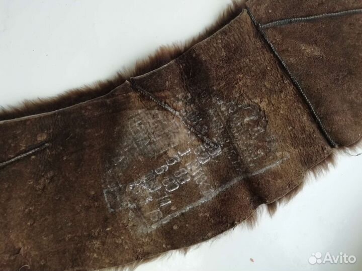 Меховой воротник винтаж