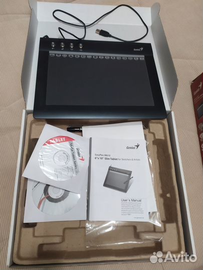 Продам графический планшет Genius EasyPen M610