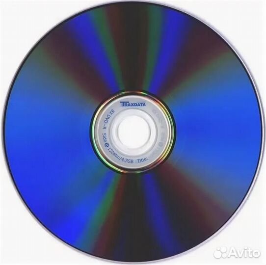 Диск DVD+R Traxdata 9,4Gb двухсторонний 1шт