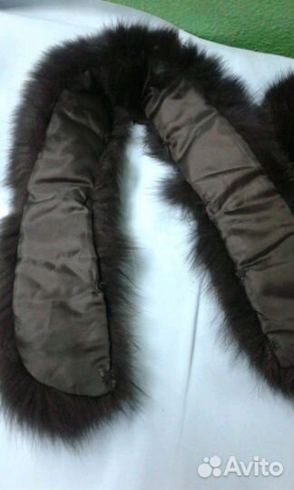 Воротник песец и чернобурки