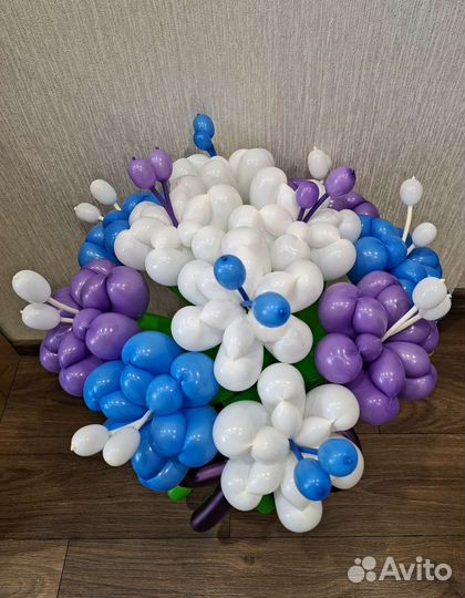 Цветы из воздушных шаров