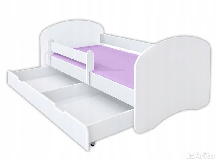 Радуга цвет ламинат высокий борт для малыша