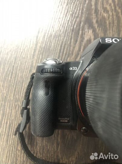 Фотоаппарат sony alpha 33