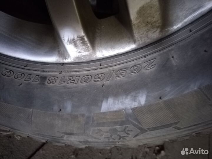 Колеса в сборе r18 зимние audi